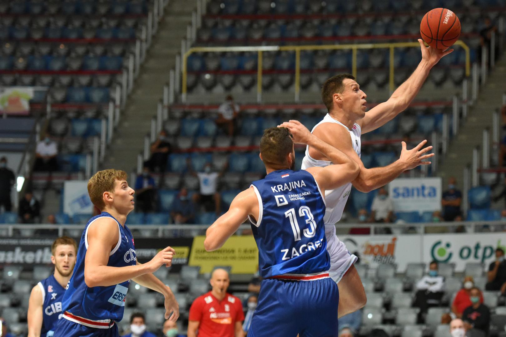 25.09.2020., dvorana Kresimira Cosica, Zadar - HT Premijer liga, 02. kolo, KK Zadar - KK Cibona. Darko PlaninicPhoto: Dino Stanin/PIXSELL