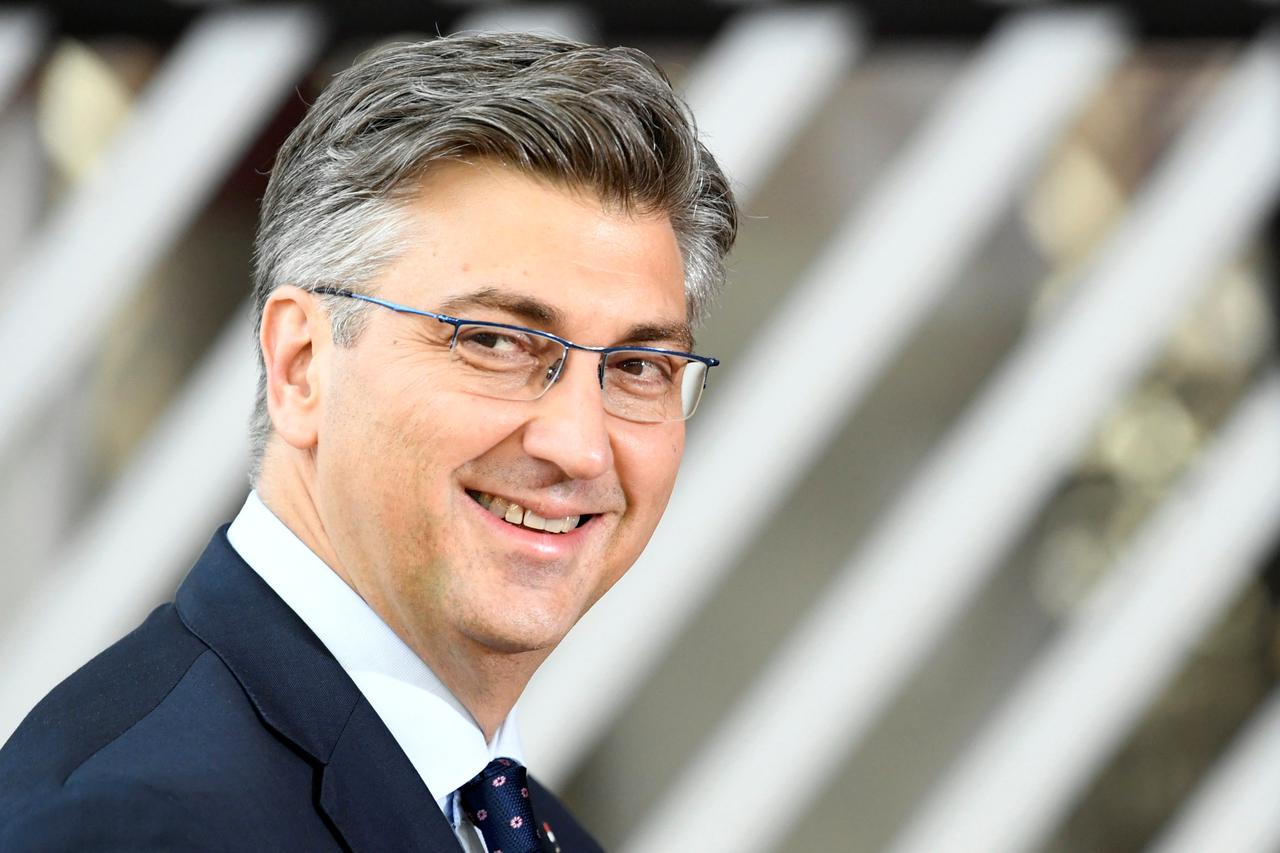 Andrej Plenković na summitu u Bruxellesu