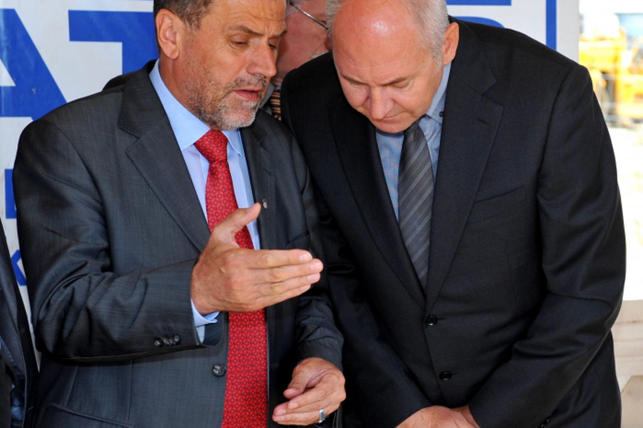 Milan Bandić i Ivo Čović