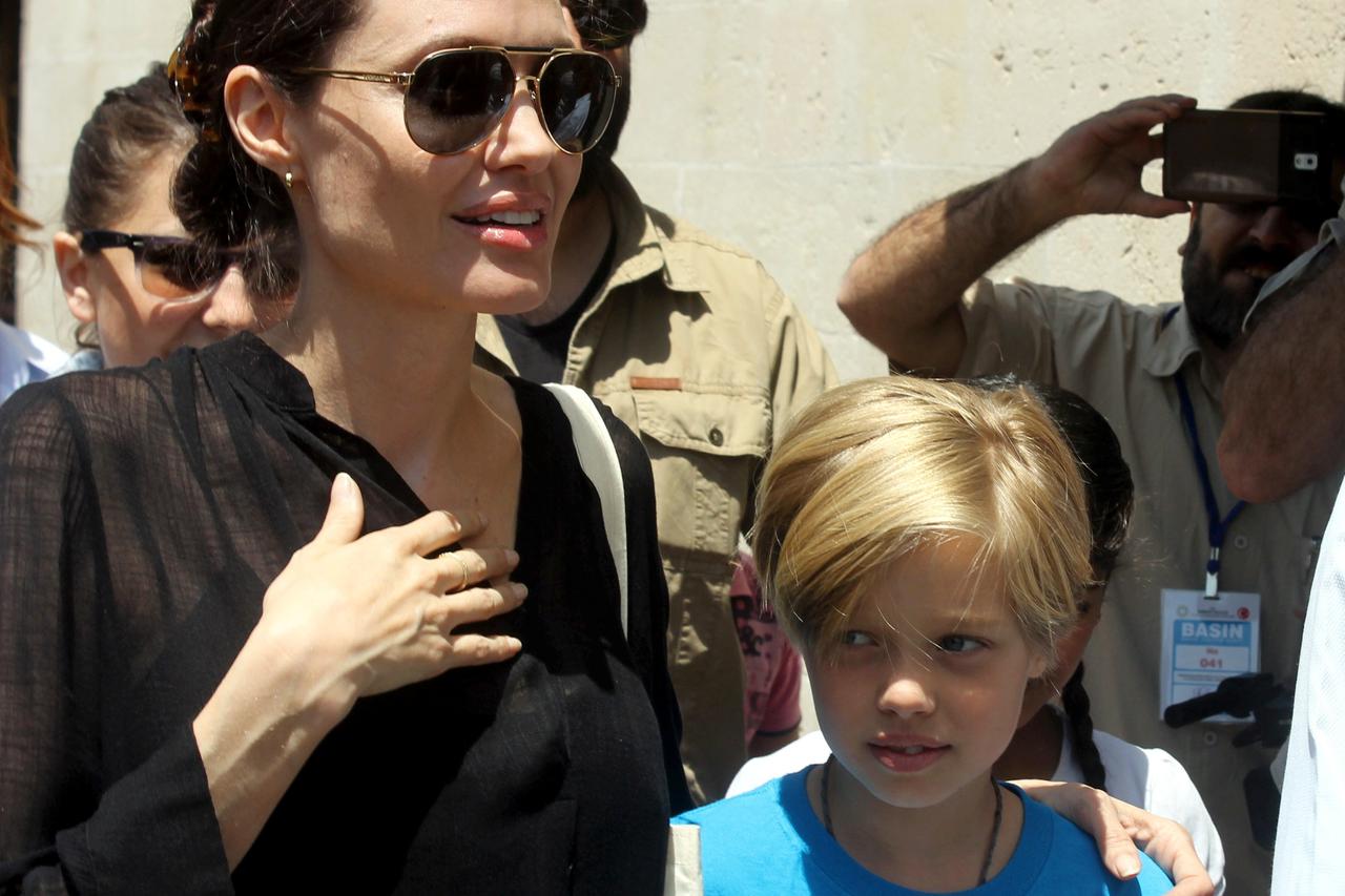 Angelina Jolie i Shiloh