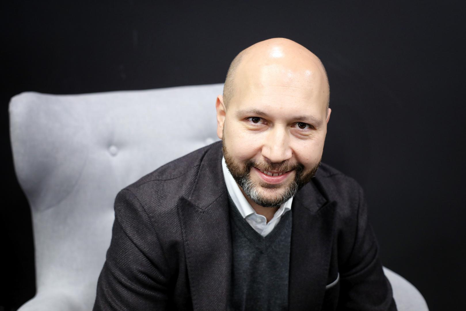19.02.2021.Zagreb- Mihael Zmajlovic, SDP-ov kandidat za zupana.
Photo: Boris Scitar/Vecernji list/PIXSELL