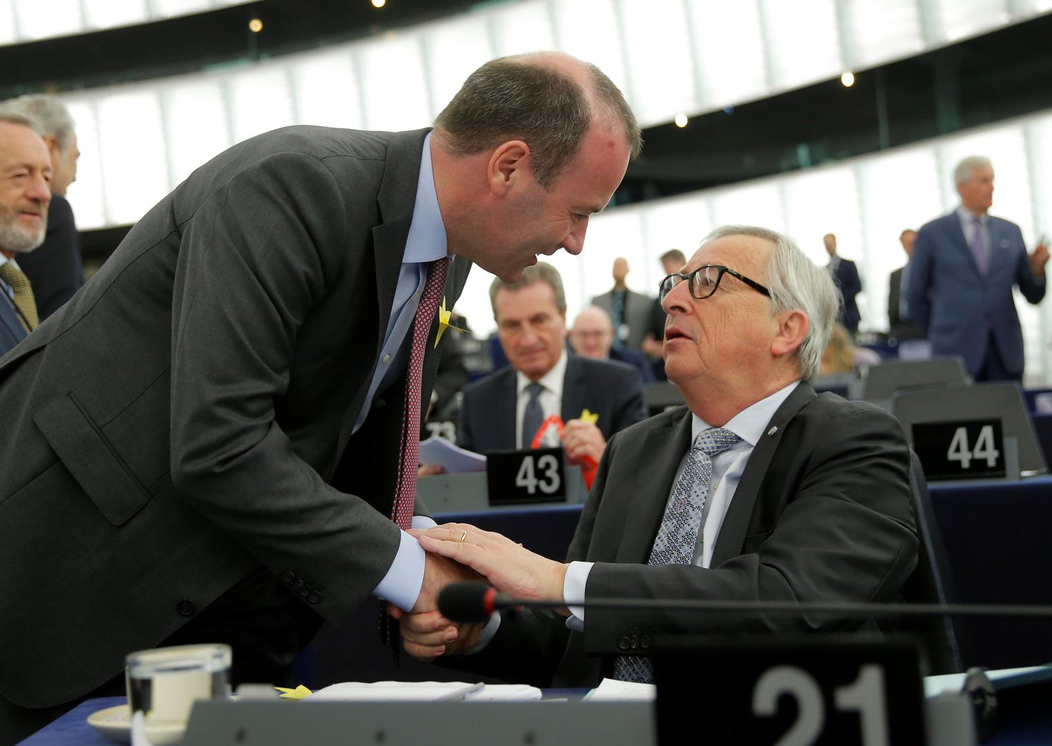 Manfred Weber s dosadašnjim predsjednikom Europske komisije Jean-Claudeom Junckerom