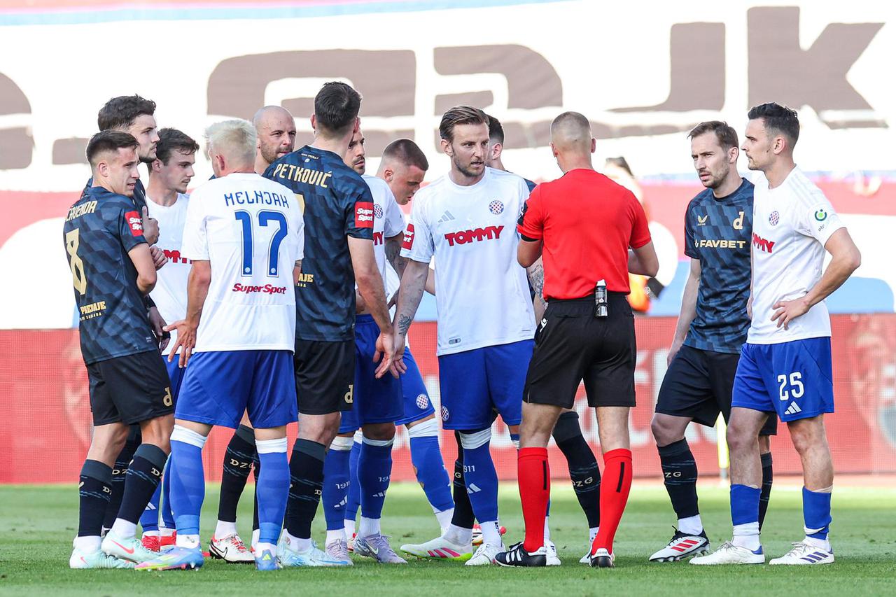 Split: Hajduk i Dinamo u utakmici 33. kola Prve HNL
