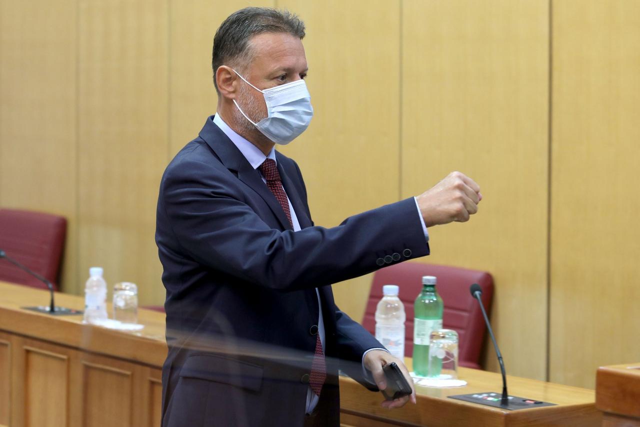 Zagreb: Sjednica Sabora počela je slobodnom raspravom zastupnika