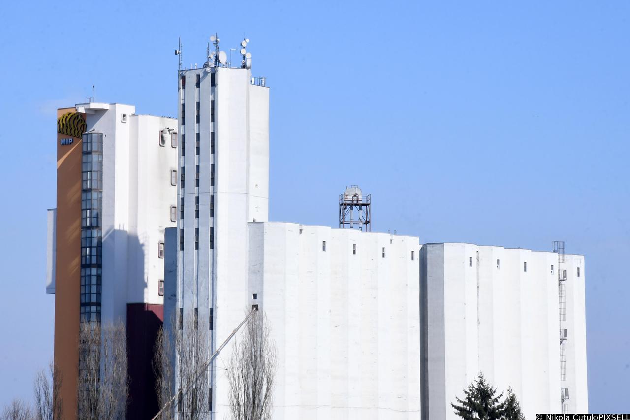 Sisak: Silos tvrtke Mlin i pekare