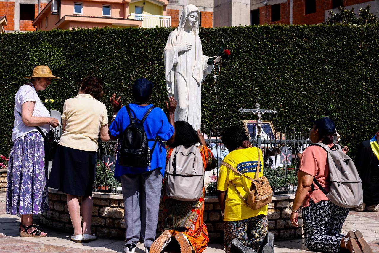 Hodočasnici iz cijeloga svijeta pristižu u Međugorje na godišnjicu ukazanja