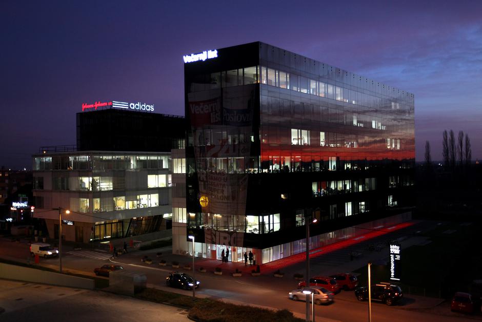 Zagreb: Zgrada Večernjeg lista