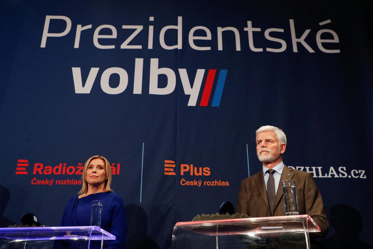 Czech presidential election, in Prague