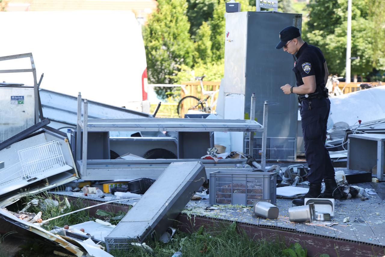Zagreb: U eksploziji objekta brze prehrane ozlijeđene su dvije osobe