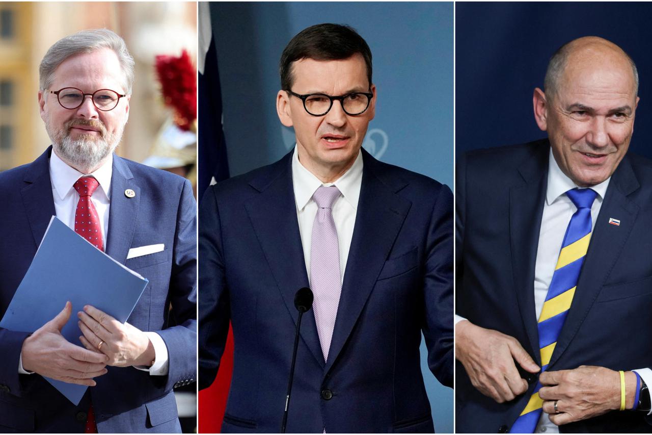 Premijeri Češke, Poljske i Slovenije