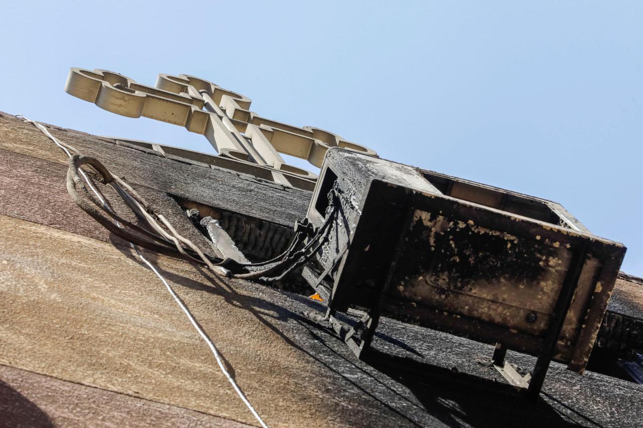 Deadly fire breaks out inside a church in Giza