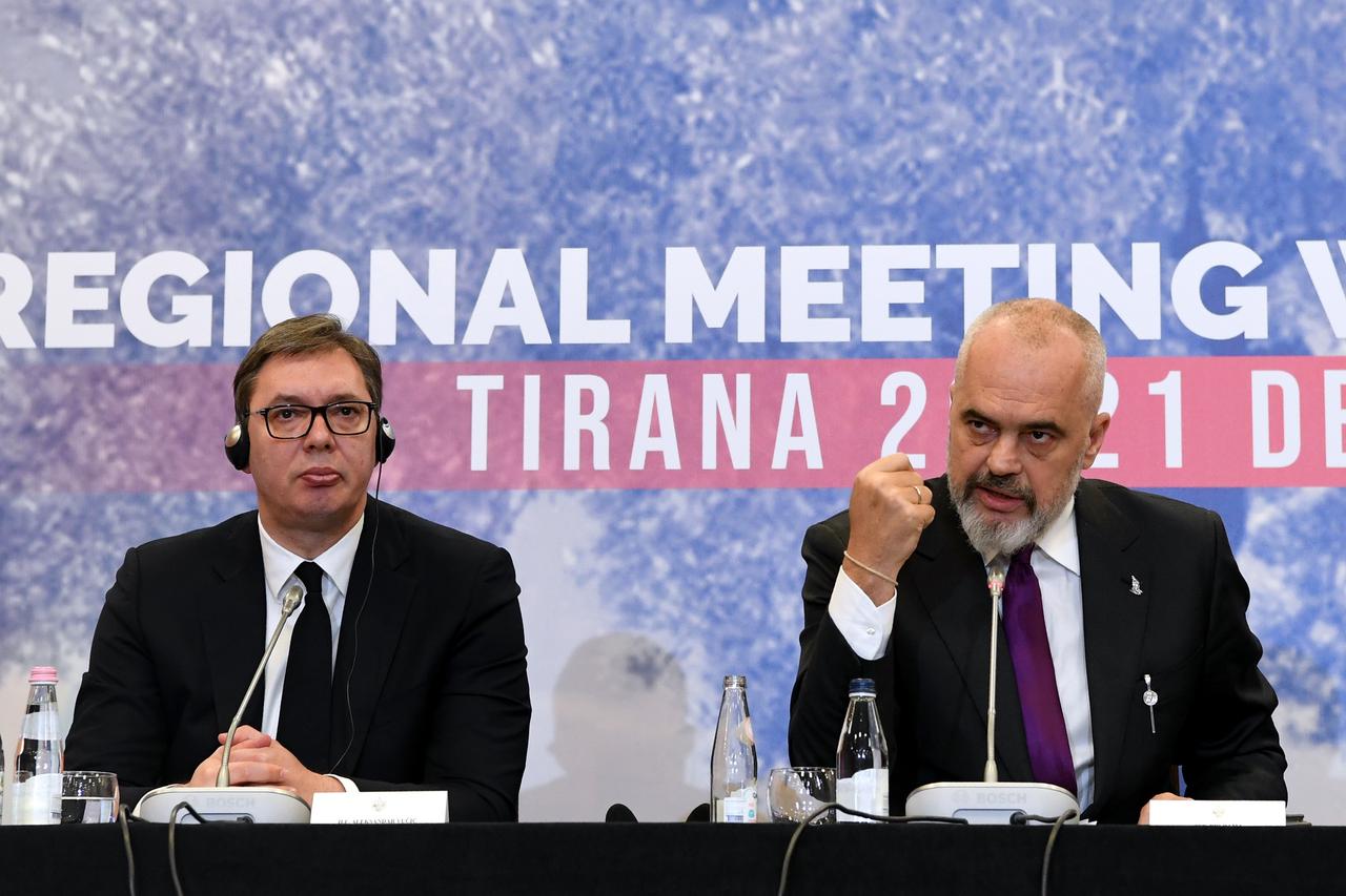ALBANIA-TIRANA-WESTERN BALKANS-REGIONAL MEETING