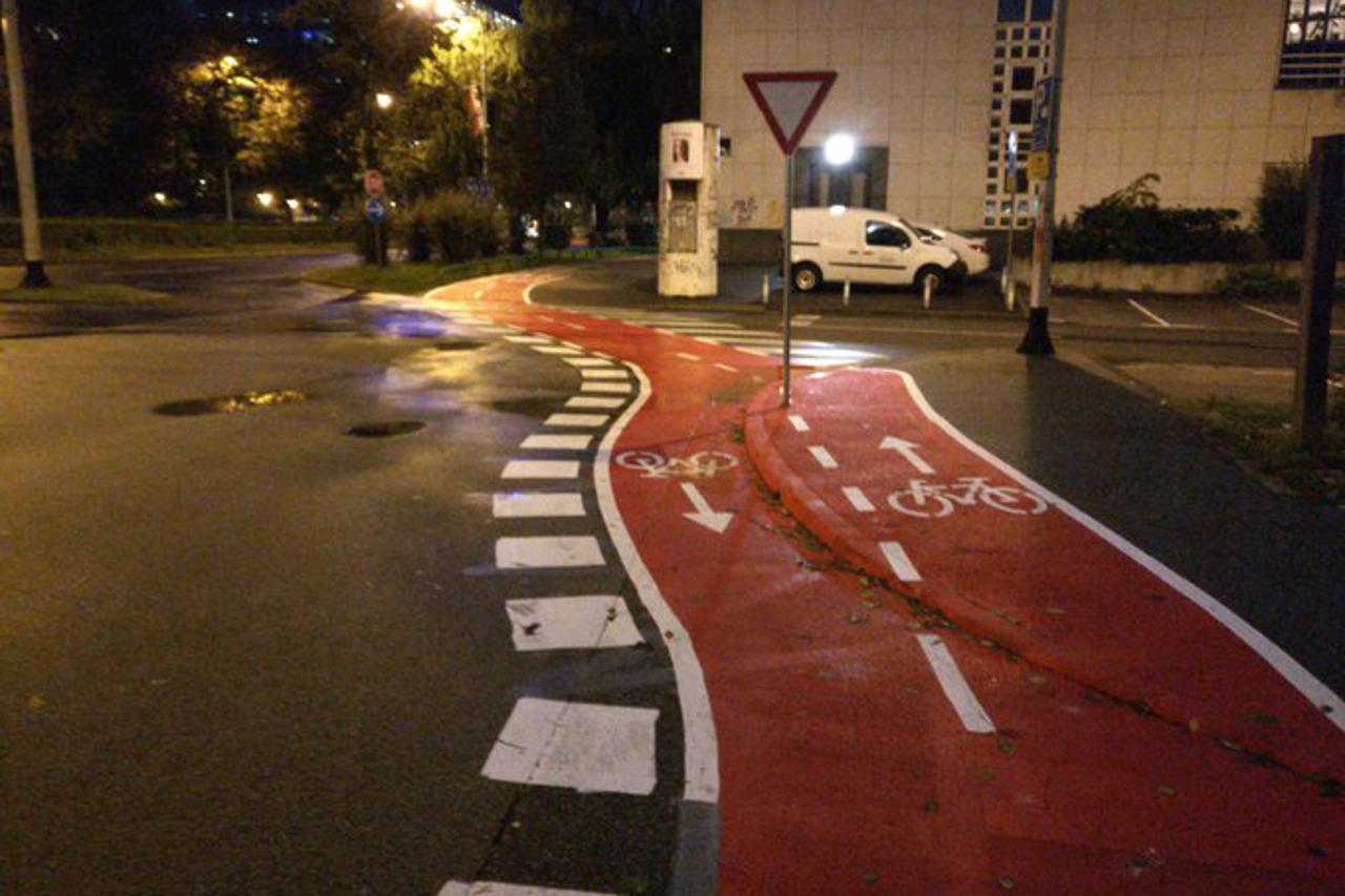 Nova biciklistička staza u Zagrebu