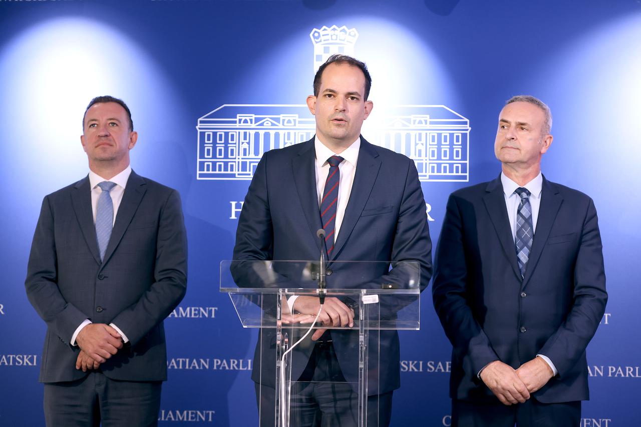 Zagreb: HDZ o aktualnim temama