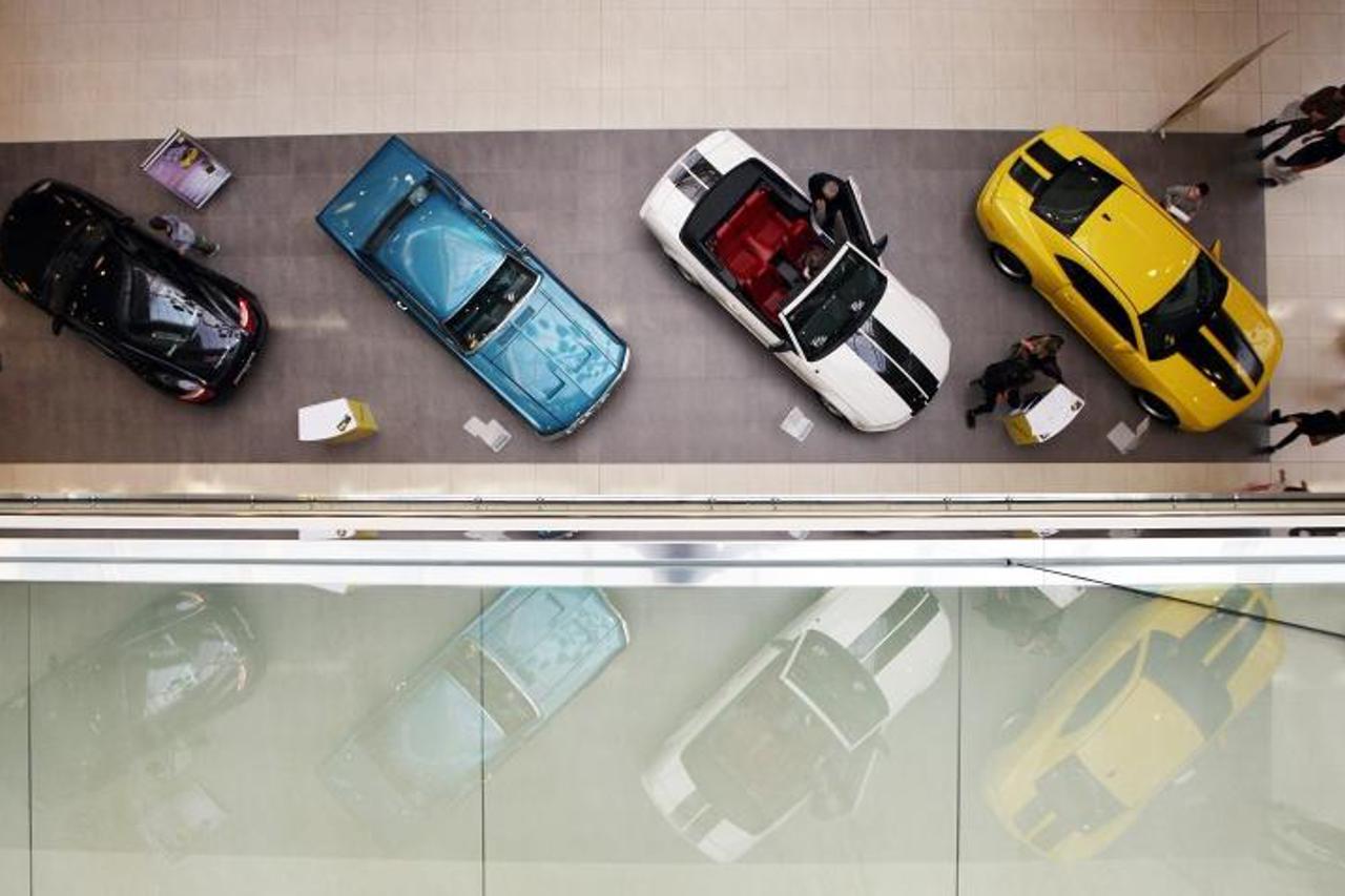 '20.04.2013., Zagreb - U trgovackom centru City Center One East odrzan je Auto moto sajam gdje je i policija predstavila svoj uredjaj za nadzor brzine te presretac. Photo: Goran Jakus/PIXSELL'