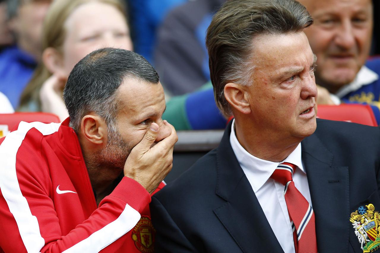 Louis van Gaal i Ryan Giggs