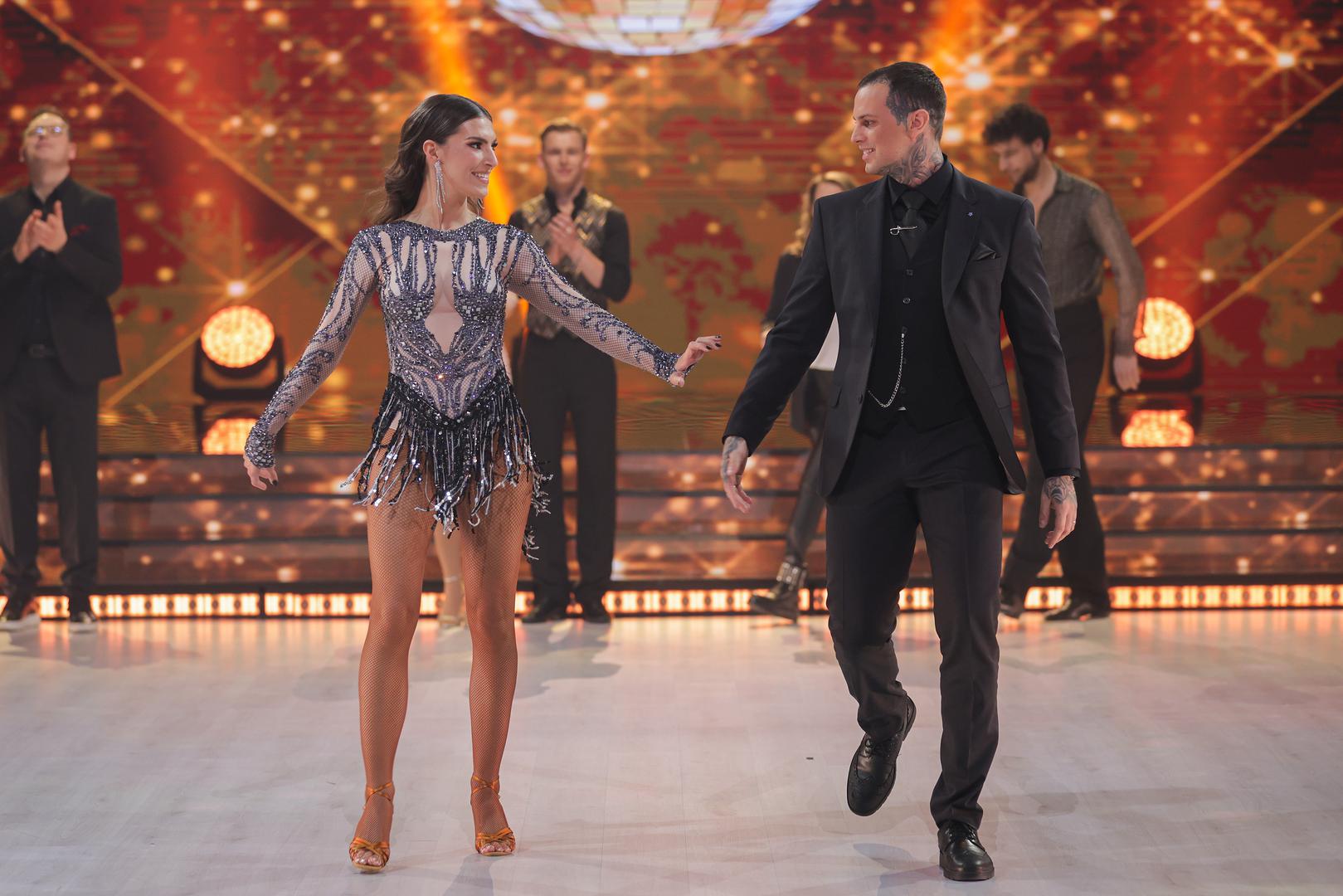 28.02.2023., Zagreb - Predstavljanje nove sezone showa Nove TV Ples sa Zvjezdama. Mario Mandaric, Helena Naletilic Photo: Luka Stanzl/PIXSELL