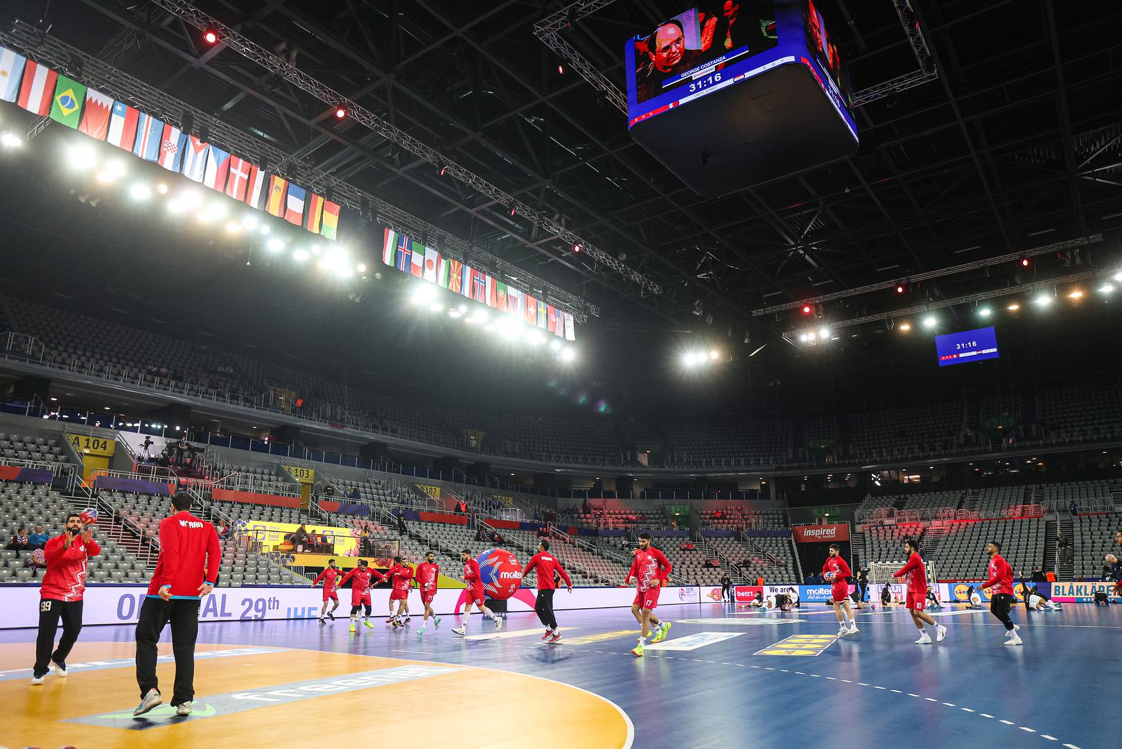 Behrein i Egipat u ovim trenucima igraju utakmicu drugog kolo rukometnog Svjetskog prvenstva