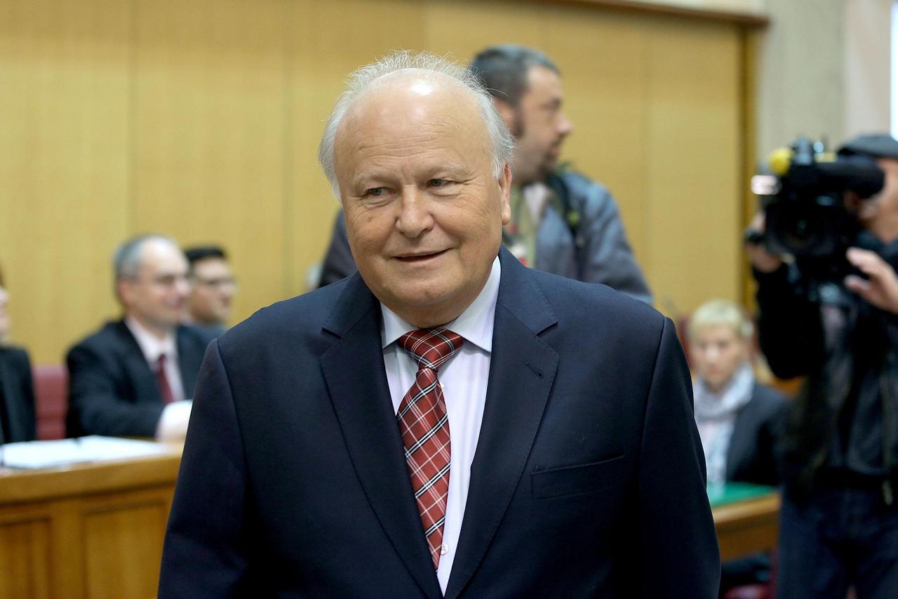 Slavko Linić u Saboru