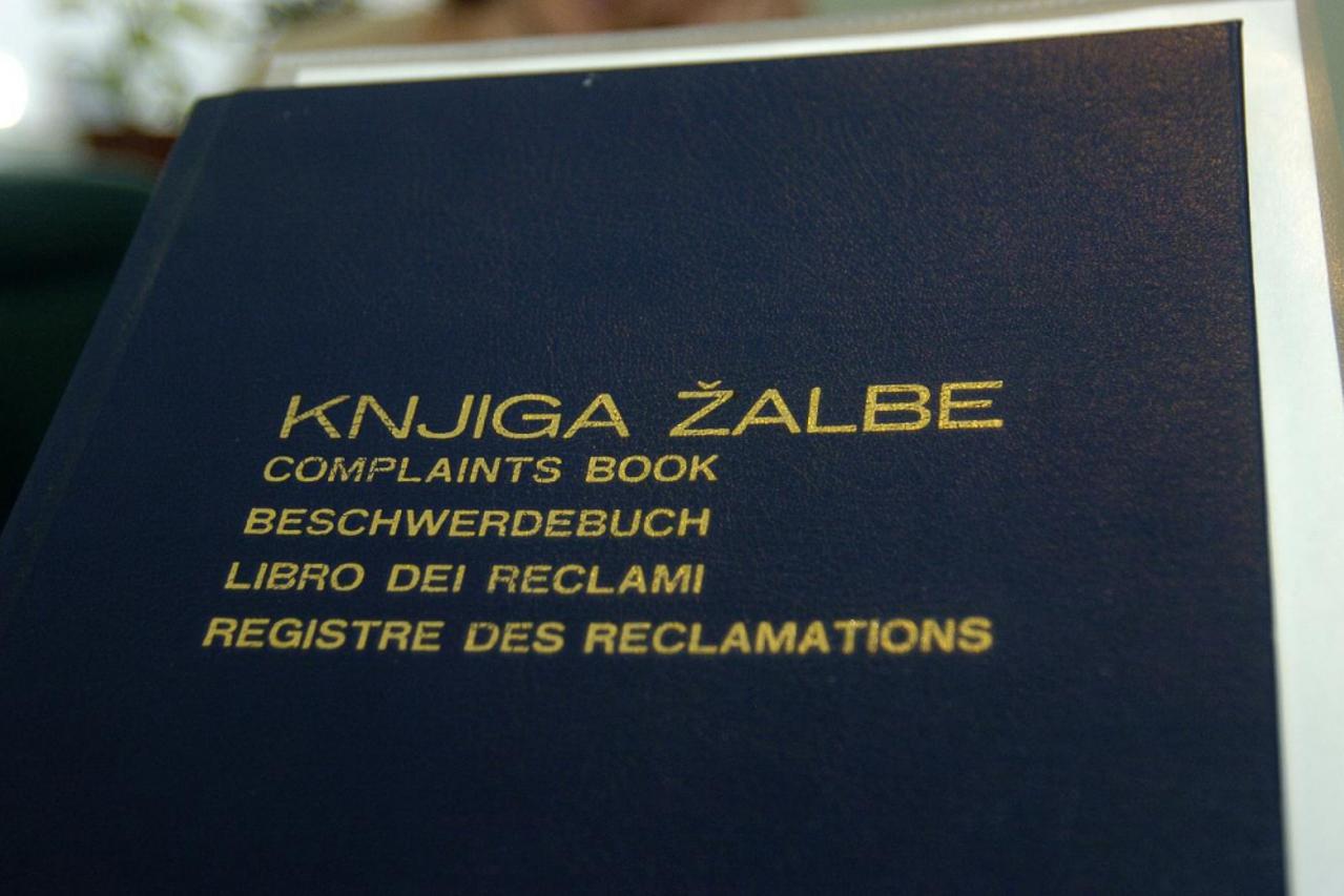 knjiga zalbe