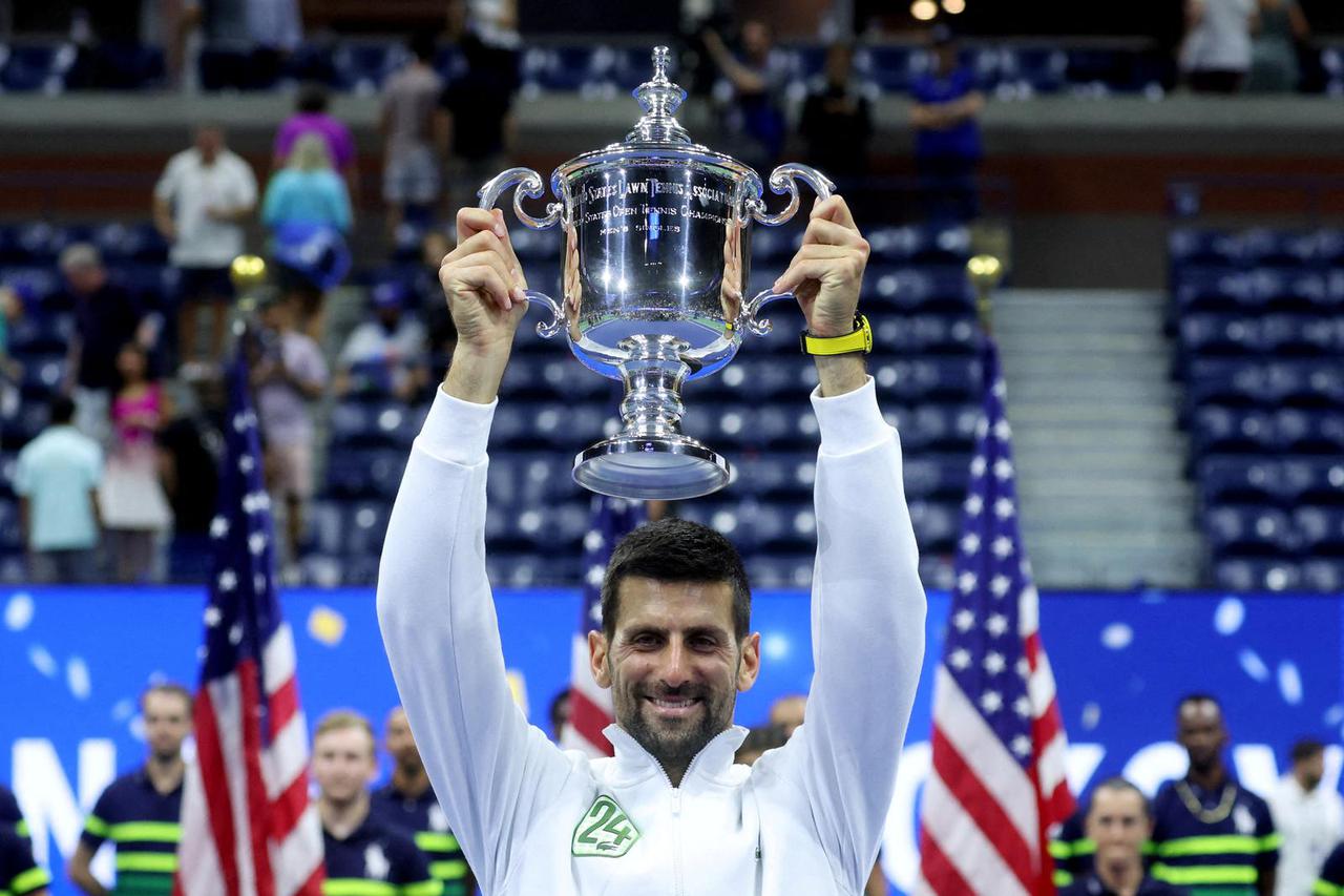 FILE PHOTO: Tennis-Djokovic returns to Cincinnati seeking edge in pursuit of record 25th Grand Slam