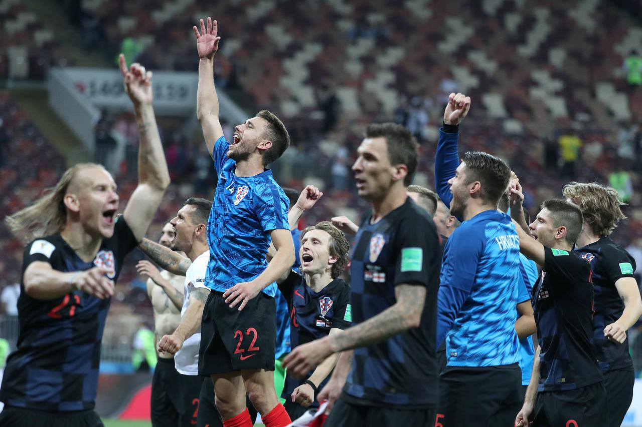 ARHIVA - 2018. FIFA Svjetsko prvenstvo, polufinale, Hrvatska - Engleska