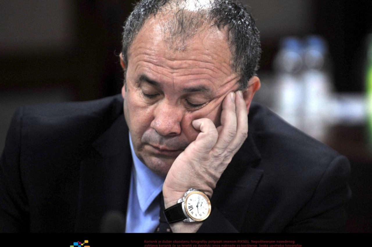 \'24.02.2011.,Split - Odrzana sjednica Gradskog vijeca .Zeljko Kerum Photo: Nino Strmotic/PIXSELL\'