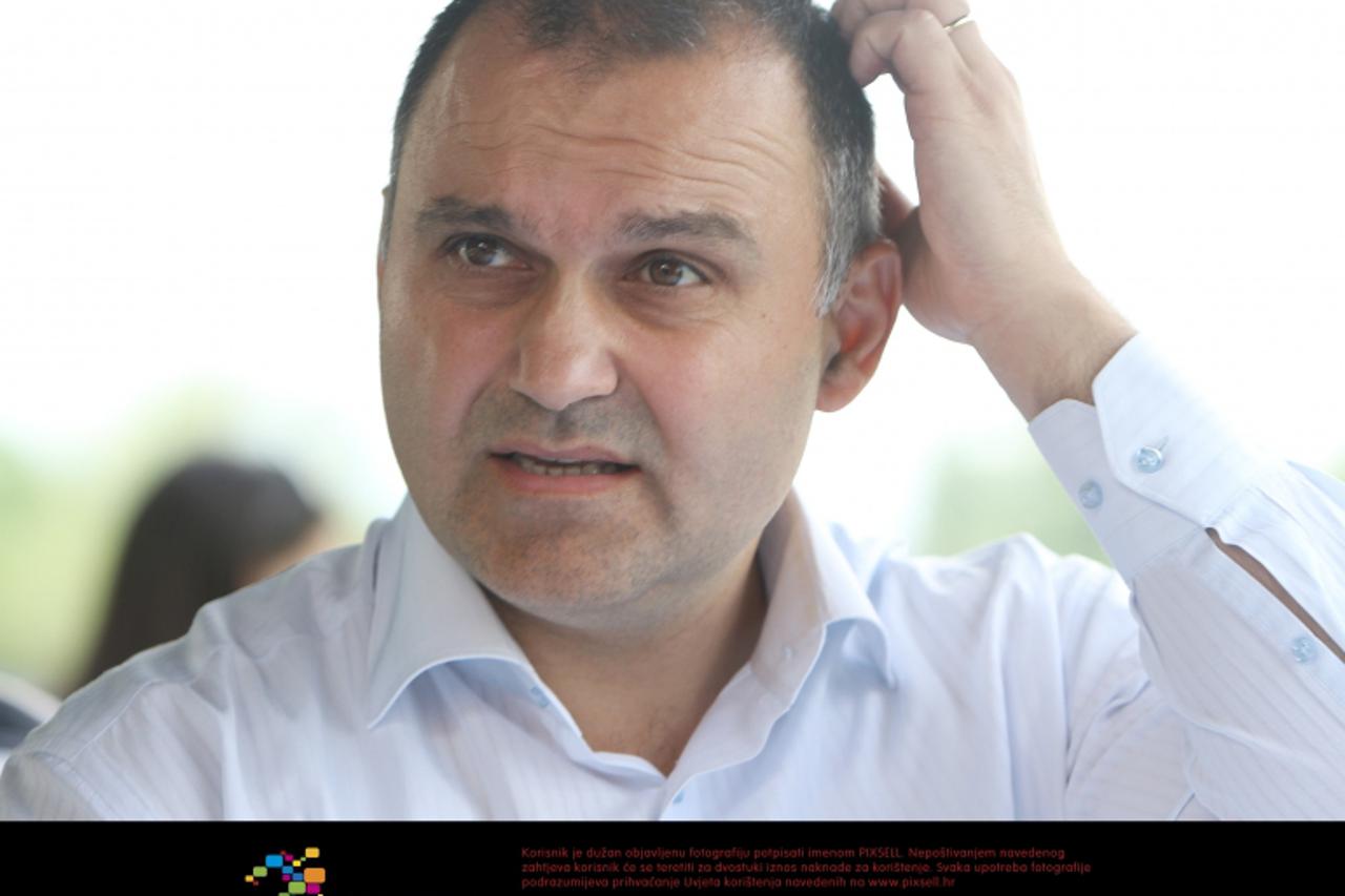 '25.07.2012., Karlovac - Damir Jelic, gradonacelnik grada Karlovca.  Photo: Kristina Stedul Fabac/PIXSELL'