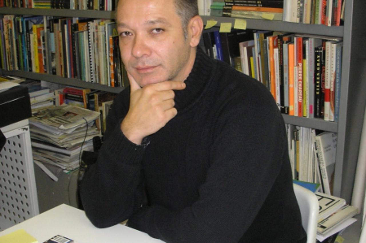 \'arhitekt prof. hrvoje njiric u svom uredu u zagrebu  foto dorotea jendric\'