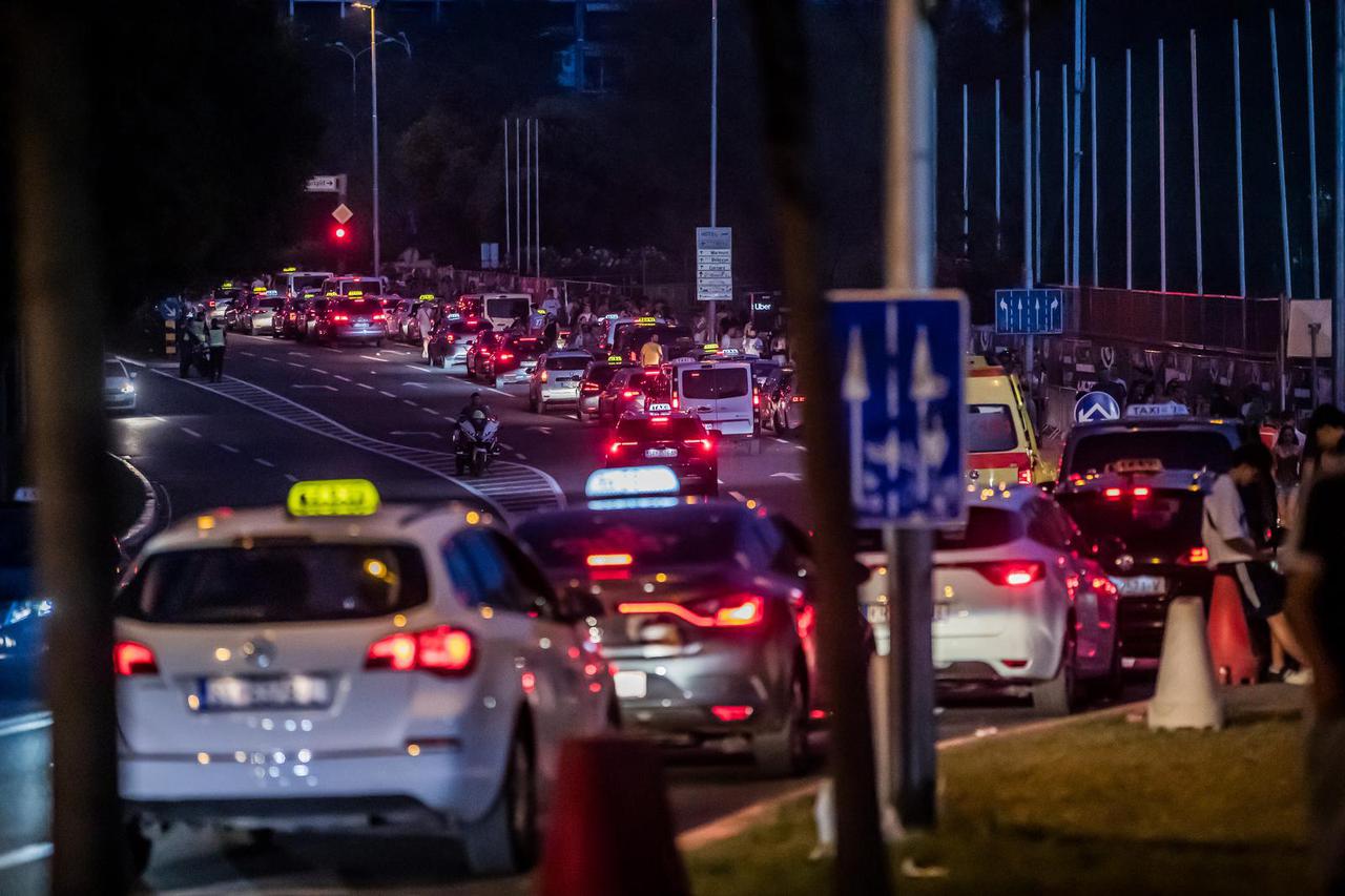 Split: Prva večer Ultra Music Festivala, taxisti čekaju partijanere 