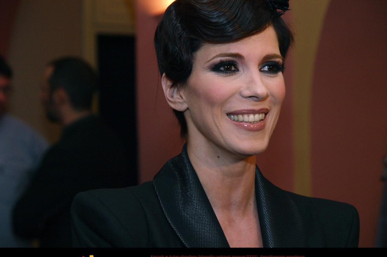 '14.01.2011., Gavella, Zagreb, Hrvatska - Premijera predstave Leda. Bojana Gregoric Vejzovic. Photo: Borna Filic/PIXSELL'