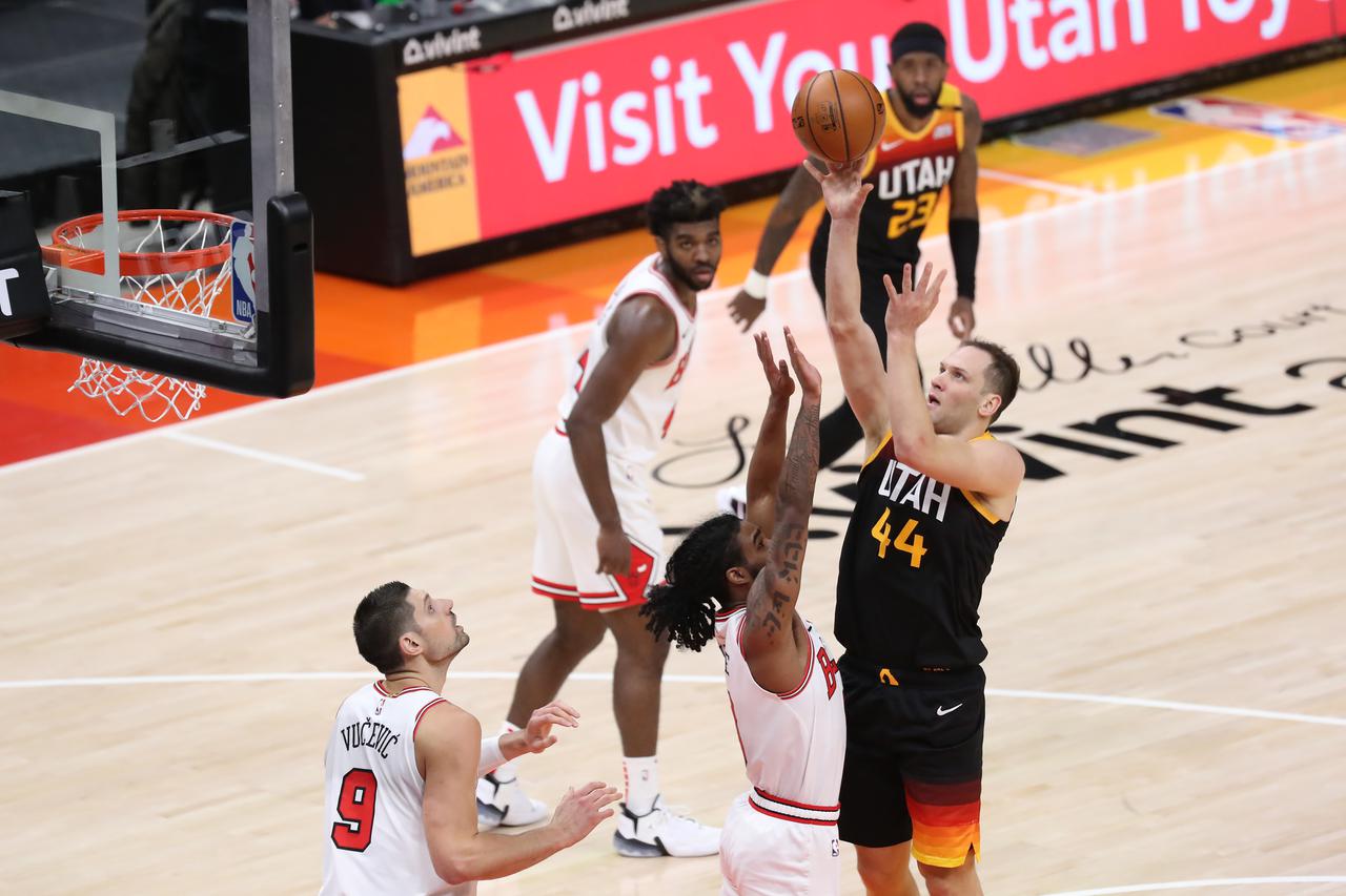 NBA: Chicago Bulls at Utah Jazz