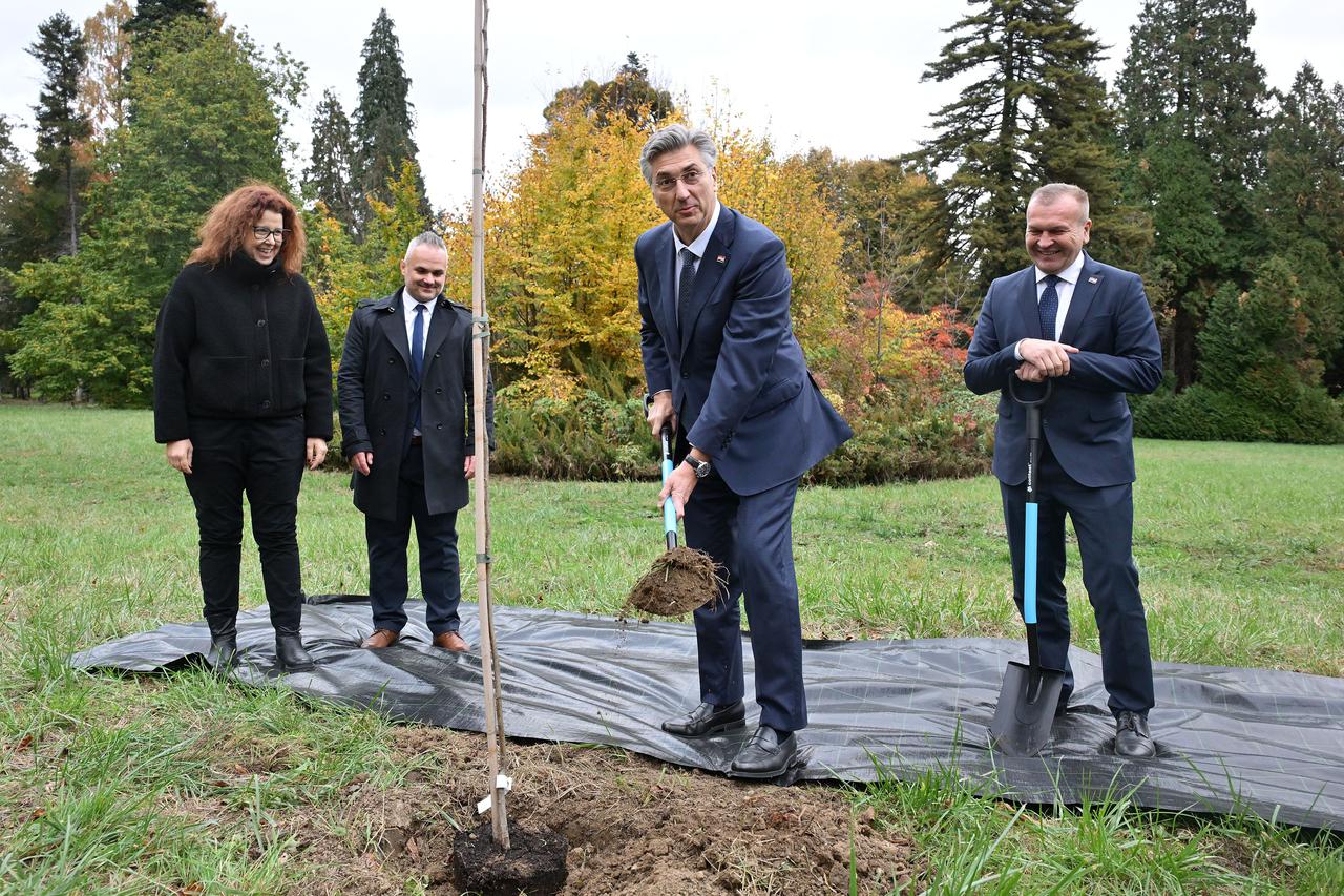 Vinica: Andrej Plenković sudjelovao na otvorenju Arboretum Opeka