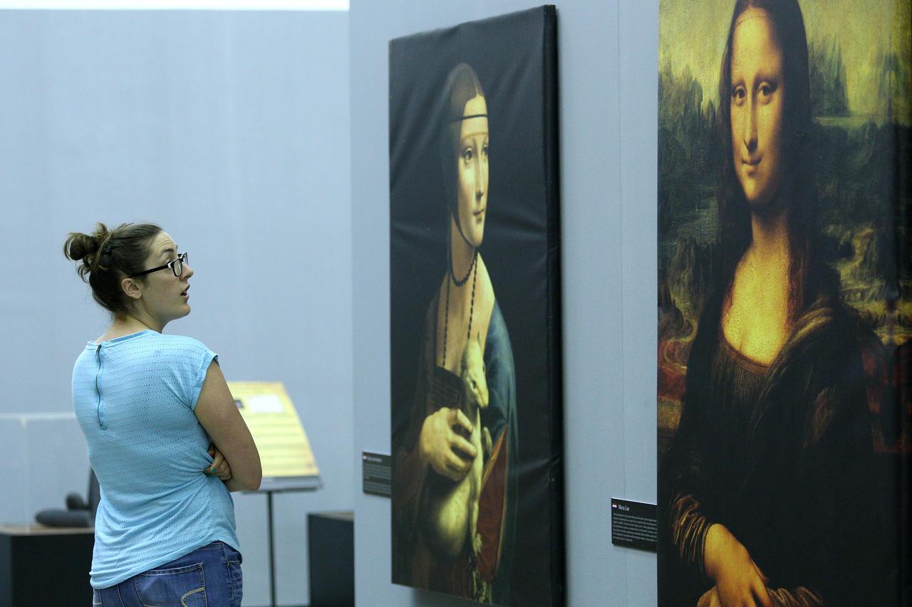 20.05.2015., Zagreb - U Kineskom paviljonu na Zagrebackom Velesajmu odrzano druzenje i predstavljanje izlozbe koja je nedavno otvorena pod nazivom Leonardo da Vinci - Genij i njegovi izumi.  Photo: Anto Magzan/PIXSELL