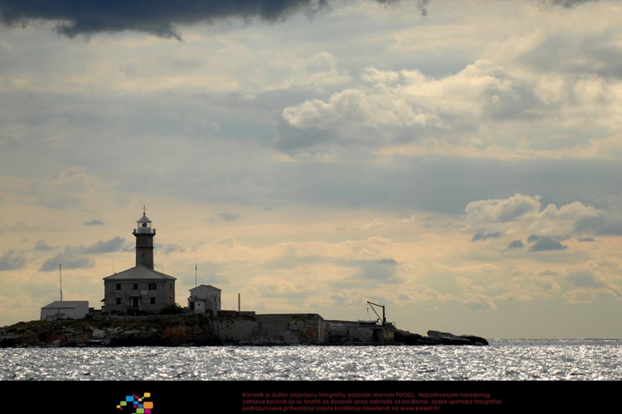 '02.08.2010., Rovinj - Svjetionik Sveti Ivan na pucini.  Photo: Marko Jurinec/PIXSELL'