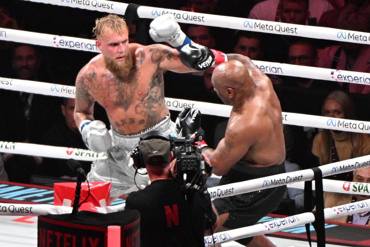 Mike Tyson and Jake Paul fight in Texas