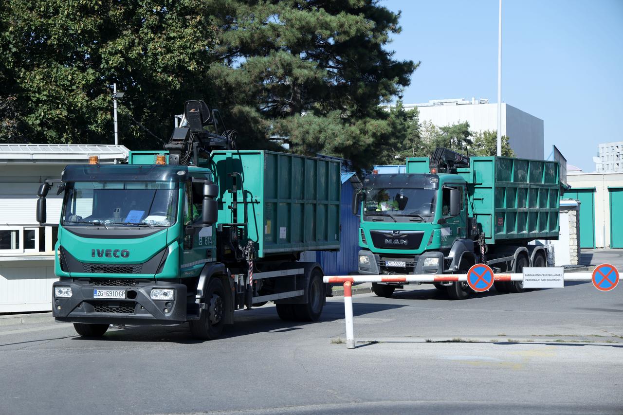 Zagreb: Kamioni Čistoće izlaze na teren