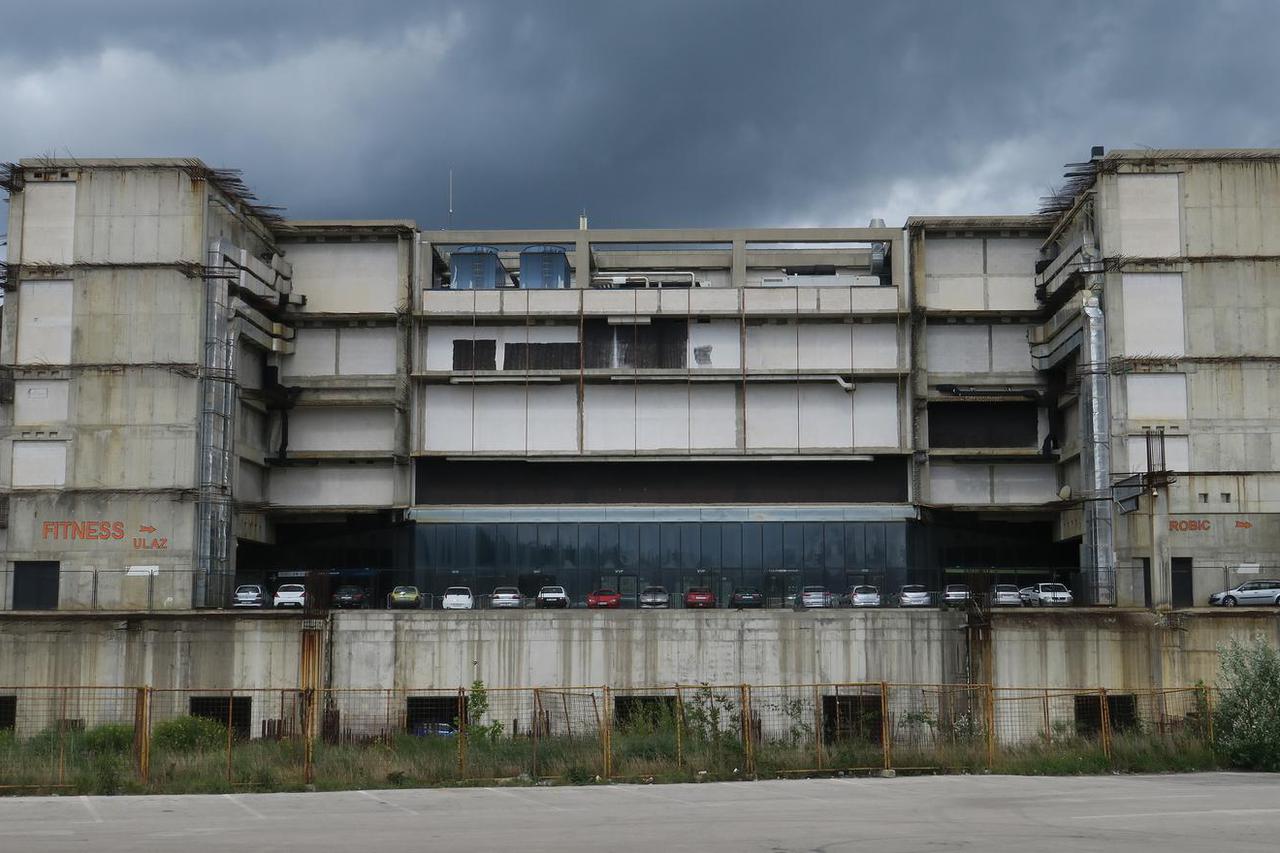 Nedovršena Spaladium Arena u Splitu