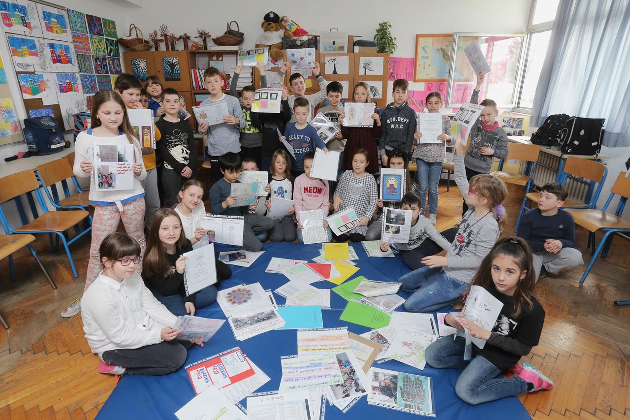 Učenici 3.a OŠ A.B.Šimić s učiteljicom Dubravkom provode projekt Bez gladi