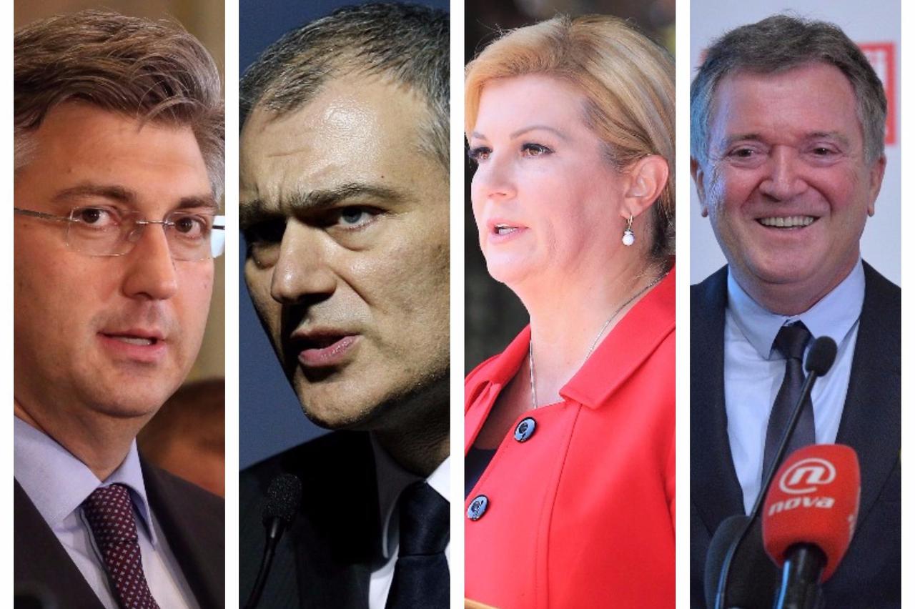 kitarović, plenković, tedeschi, vlahović