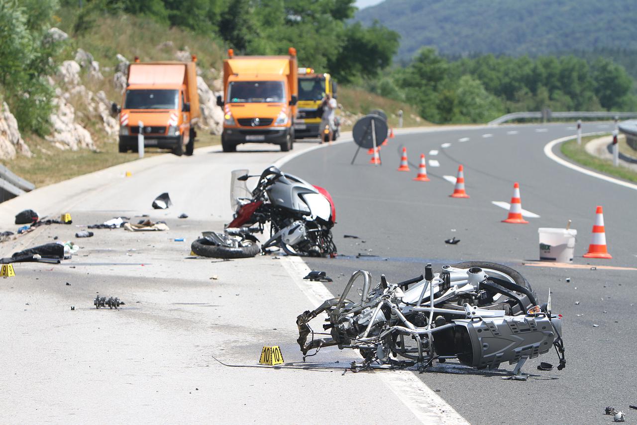 Ogulin: U prometnoj nesre?i na 68. kilometru autoceste A1 smrtno stradao motociklist 