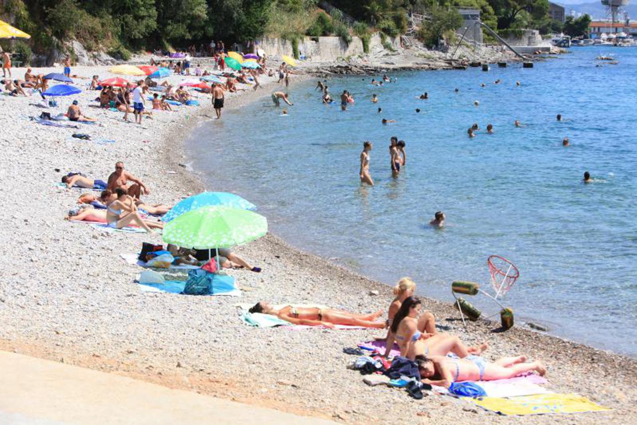 Kupanje, More, Rijeka, Plaža, Ljeto, Kupači