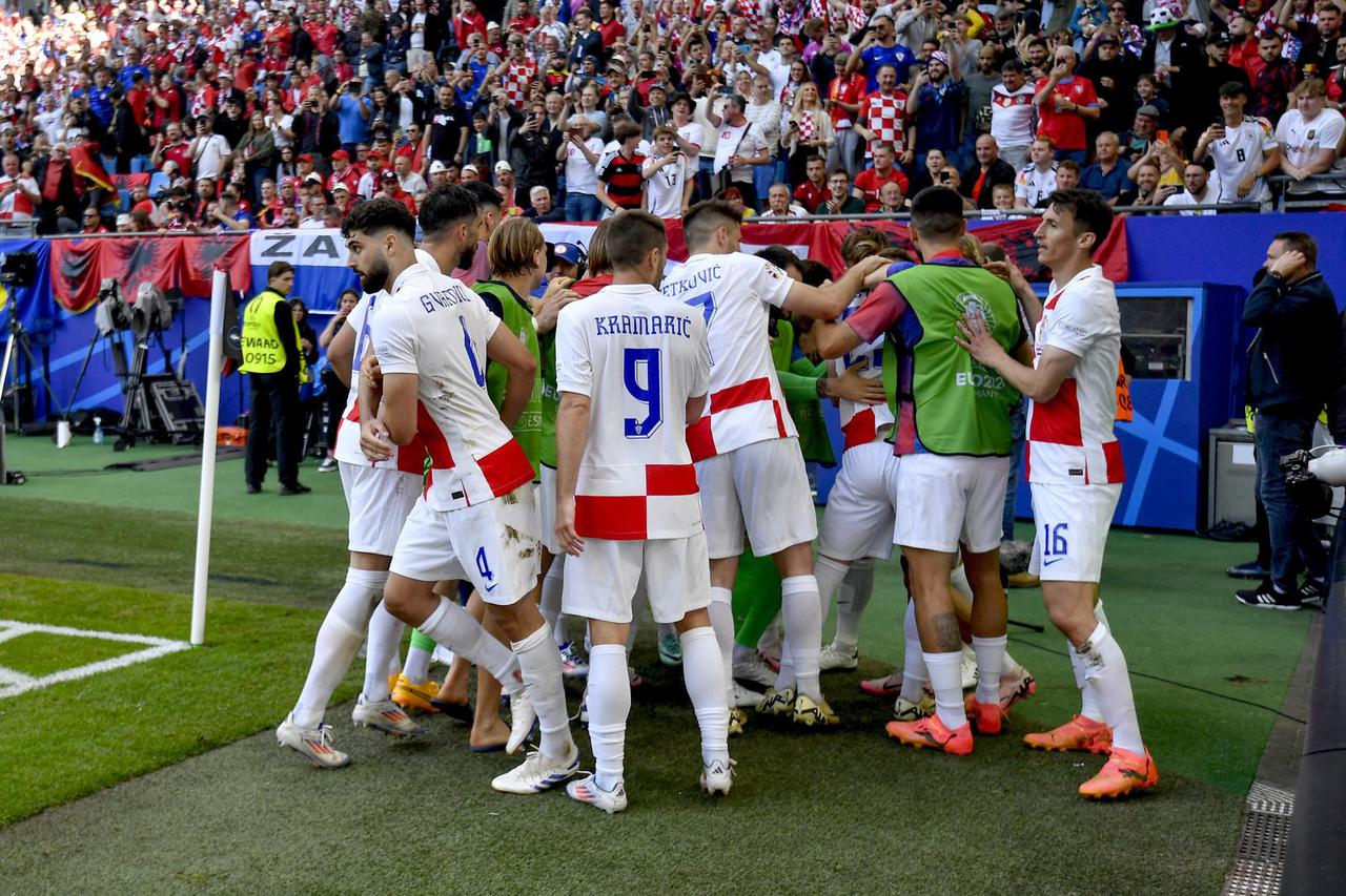 Hamburg: Susret Hrvatske i Albanije u 2. kolu skupine B na Europskom prvenstvu