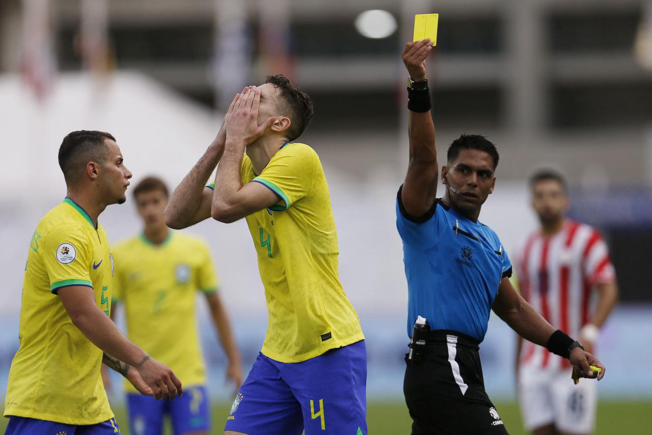 South America Olympic Games Qualifiers - Brazil v Paraguay