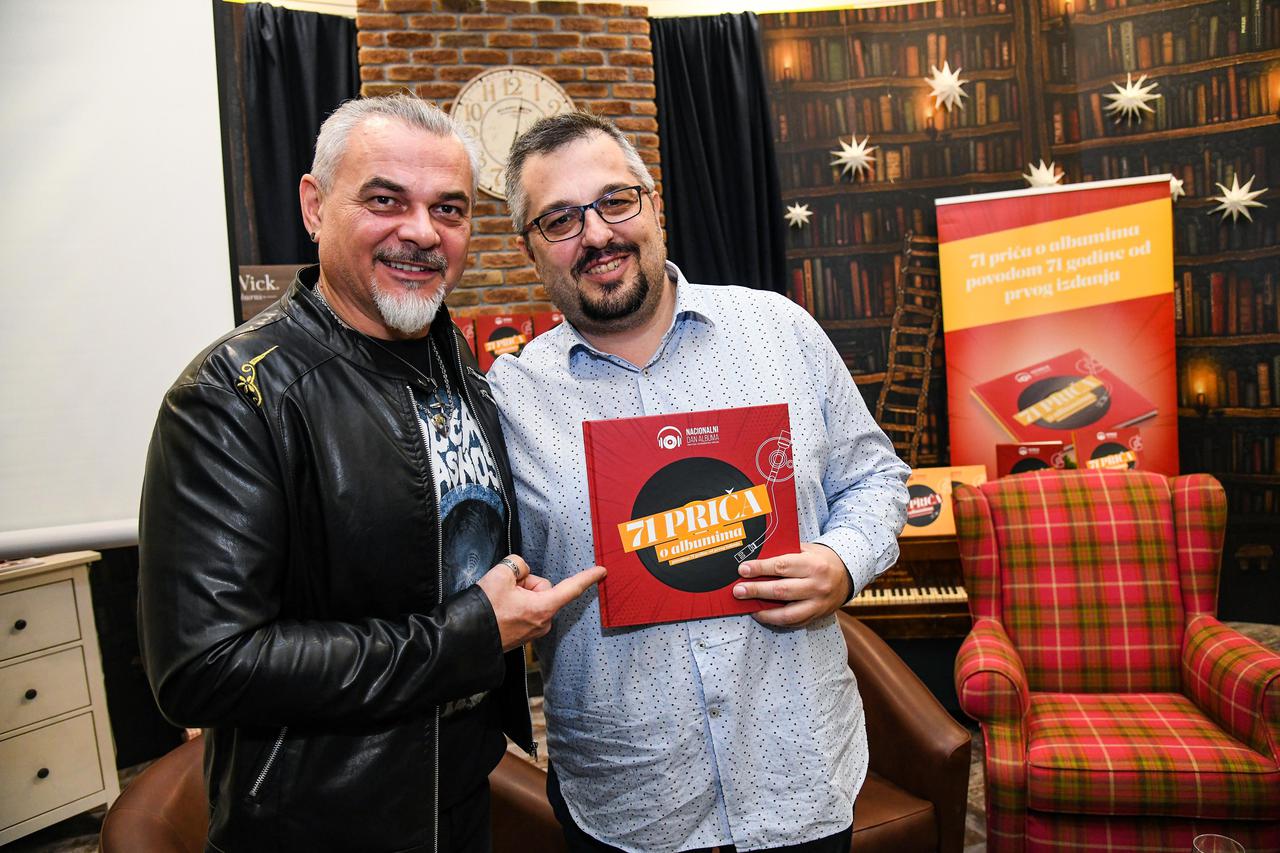 Zagreb: Promocija knjige "71 priča o albumima" autora Samira Mille