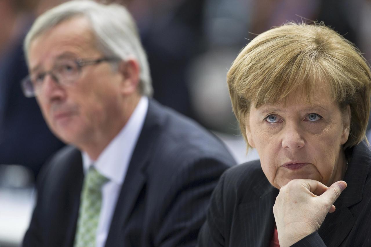 Angela Merkel,Jean-Claude Juncker