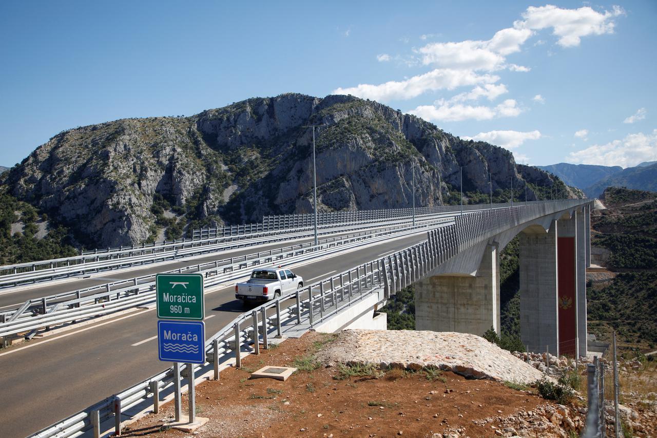 Opening day of the first phase of Bar-Boljare highway