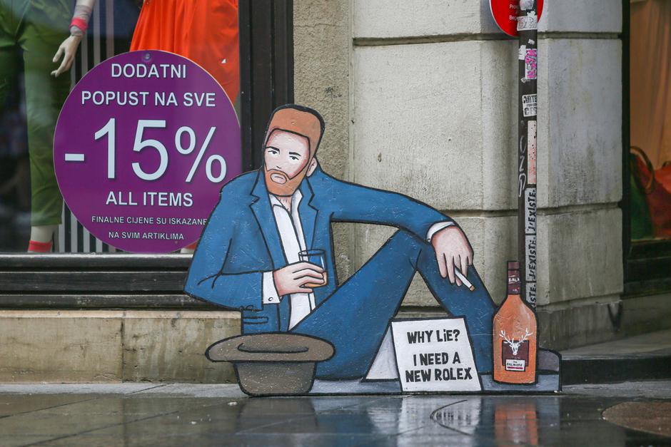 Zagreb: Serija instalacija "Prosjaci" autorice Nikoline Ivezić u sklopu projekta "Okolo"