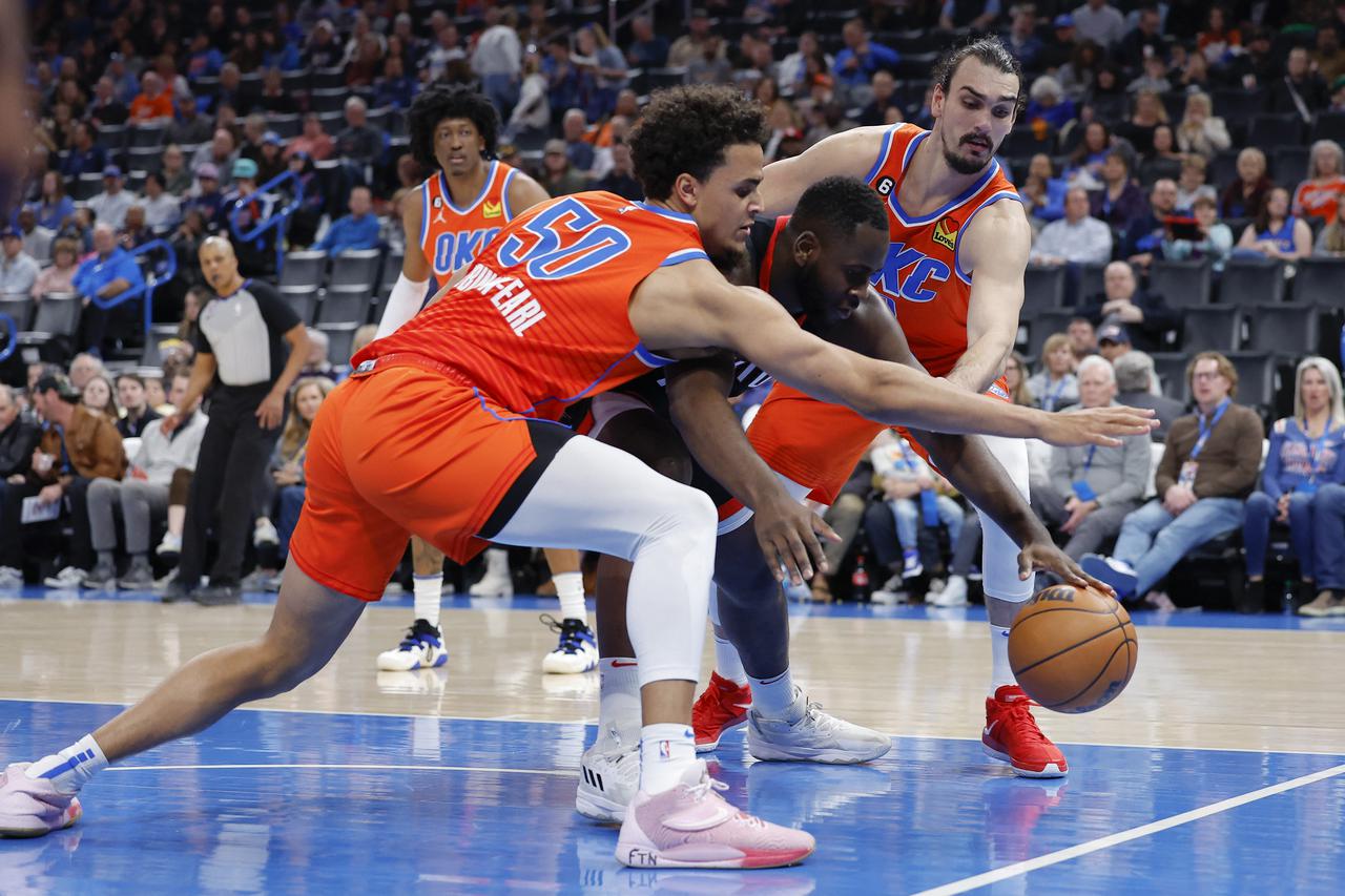 NBA: Houston Rockets at Oklahoma City Thunder