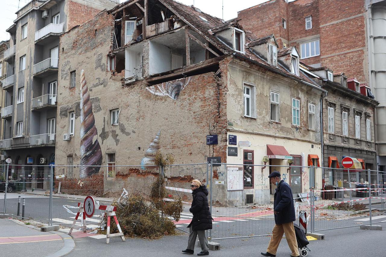 Grad Zagreb godinu dana nakon potresa